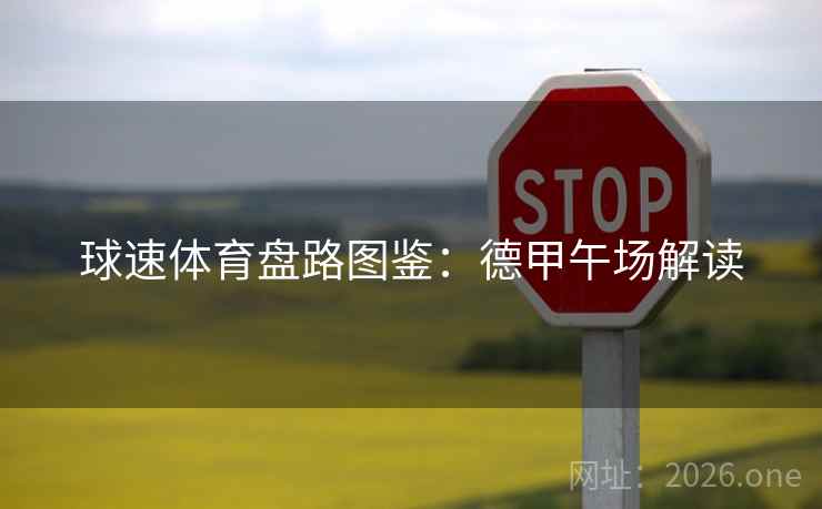 球速体育盘路图鉴：德甲午场解读