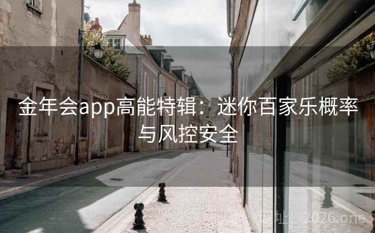 金年会app高能特辑：迷你百家乐概率与风控安全